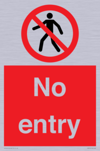 No entry